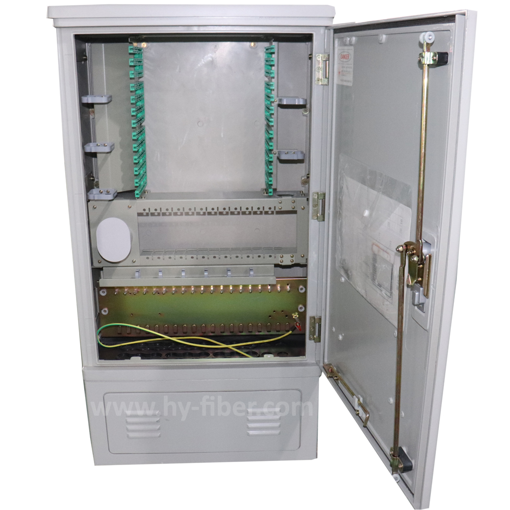 HY-18-C144E 144 Core Fiber Optical SMC Cabinet